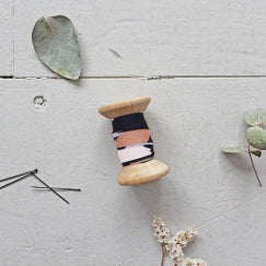 Atelier Brunette Granito Night bias tape