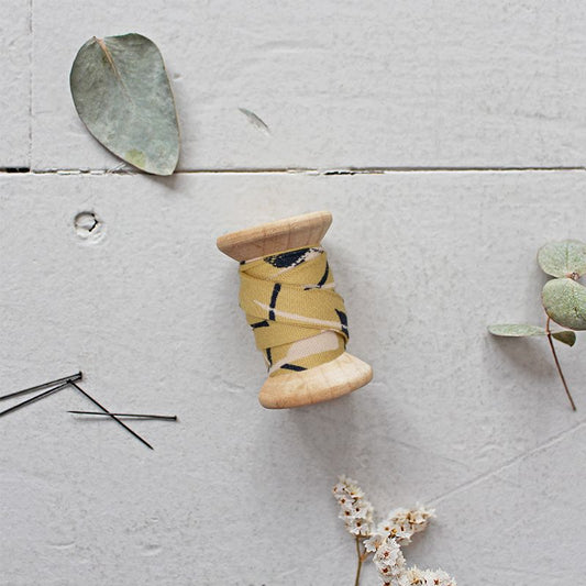 Atelier Brunette Windy Mustard bias tape