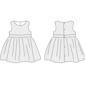 Ikatee Roma dress 6-24m