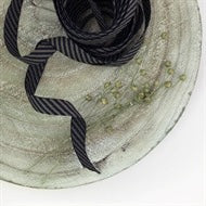 Blue and khaki cotton webbing