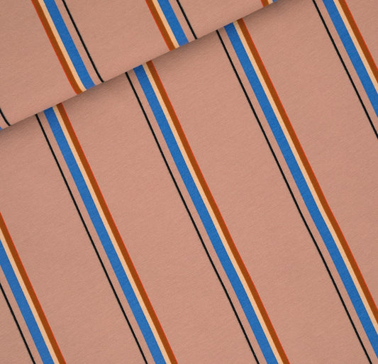 See You At Six Lines Cafe au Lait French Terry