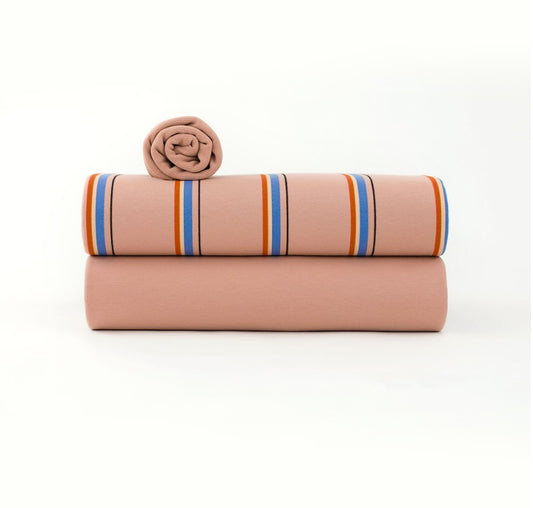 See You At Six Lines Cafe au Lait French Terry