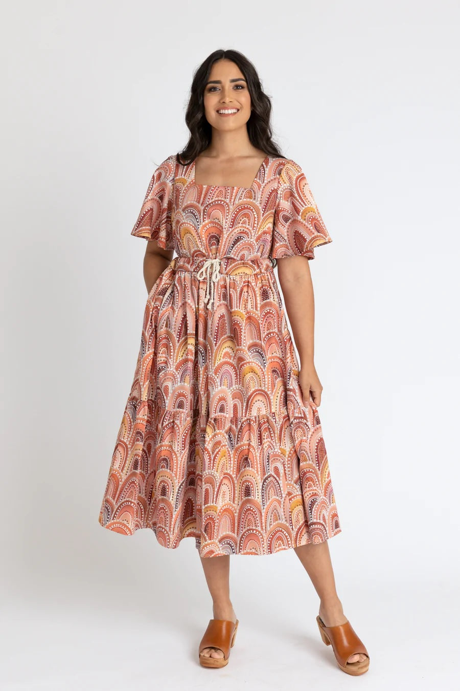 Protea print dress hotsell