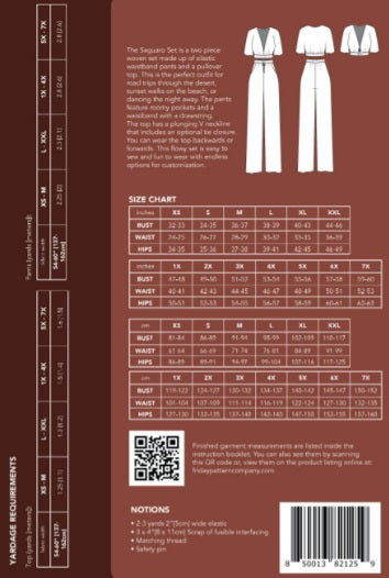 Friday Pattern Company The Saguaro Set
