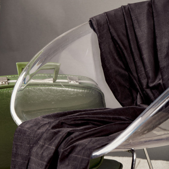 Atelier Brunette Dandy Velvet Black fabric