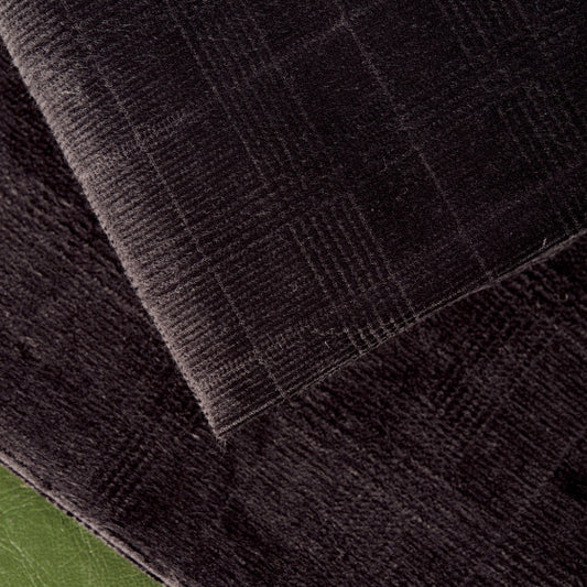 Atelier Brunette Dandy Velvet Black fabric