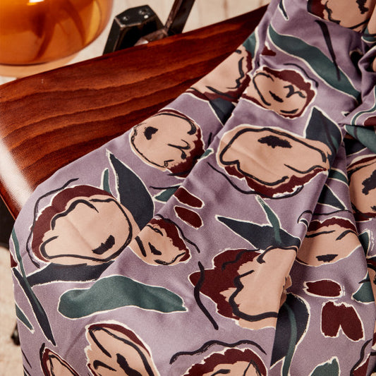 Atelier Brunette Peony Divine Parma viscose fabric