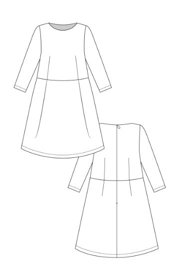 Named Patterns Lexi A-line dress