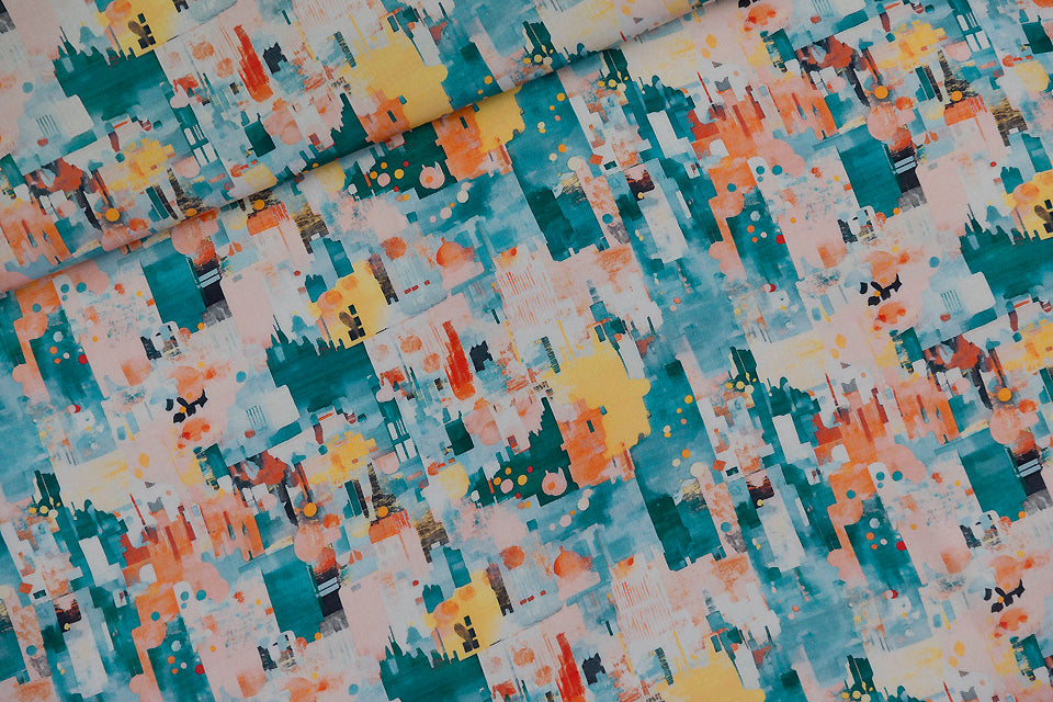 See You at Six City Joy Viscose Rayon