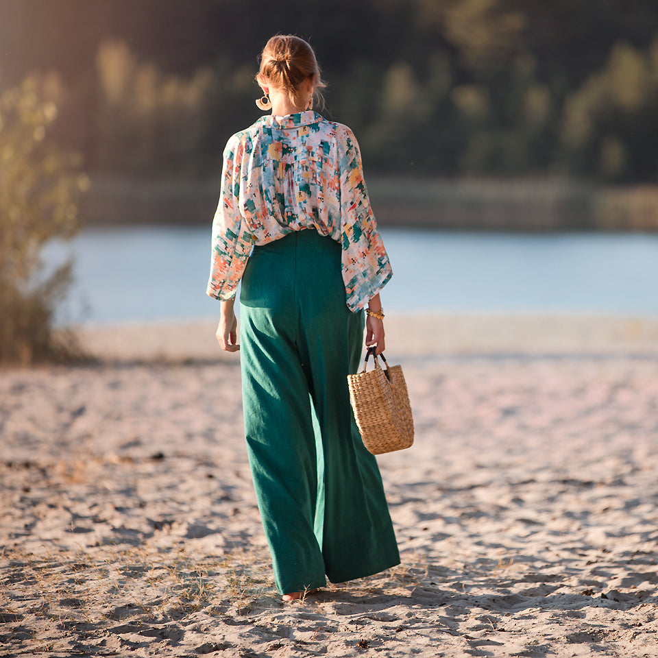 See You at Six City Joy Viscose Rayon