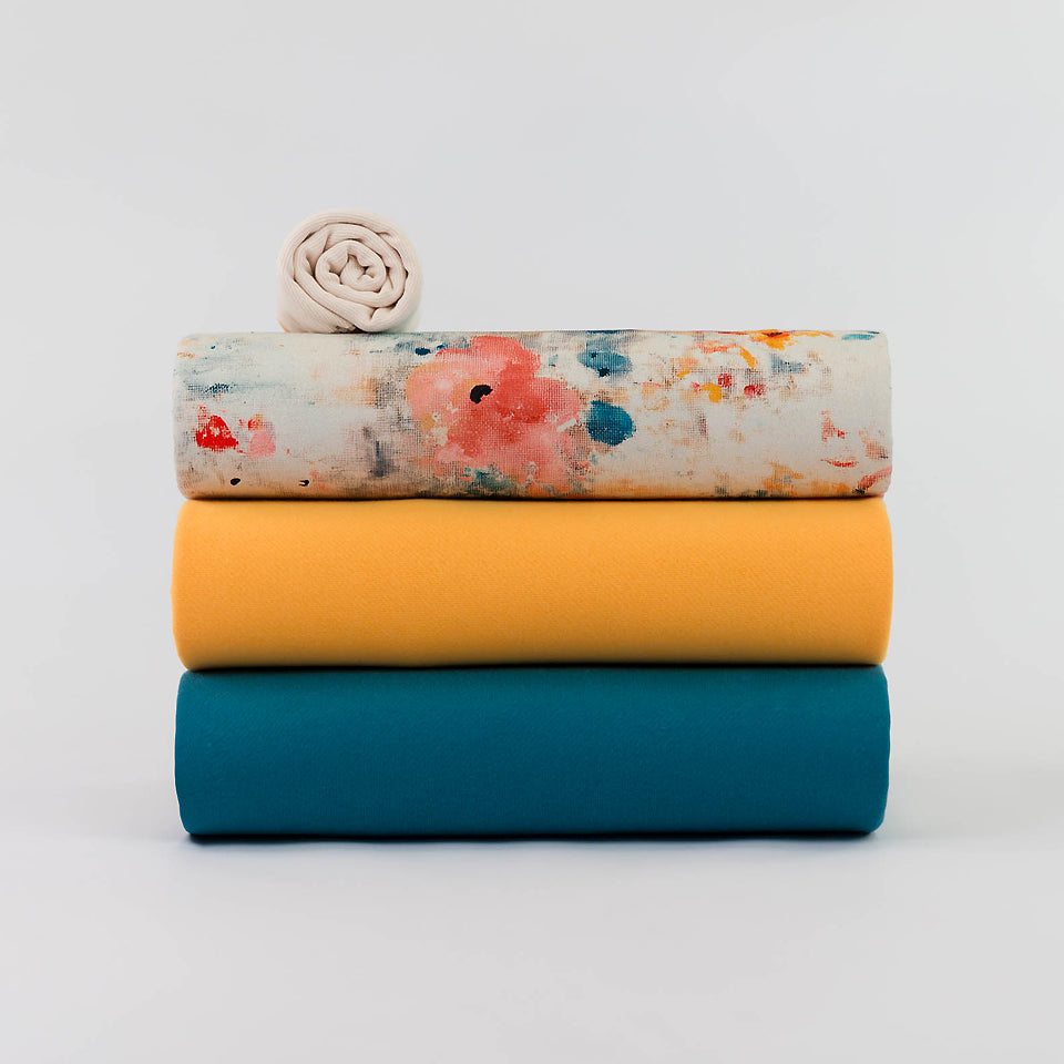 See You at Six Lagoon Blue French Terry 3-Thread