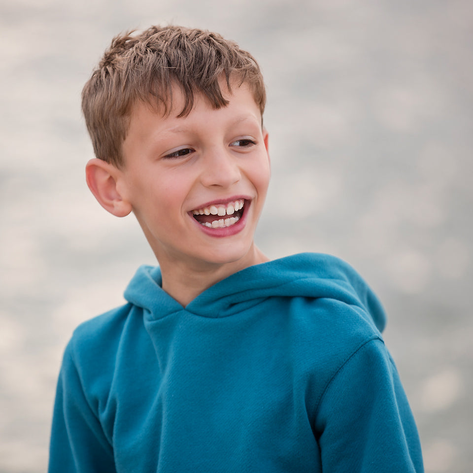 See You at Six Lagoon Blue French Terry 3-Thread