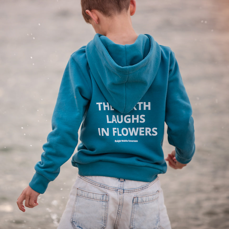 See You at Six Lagoon Blue French Terry 3-Thread