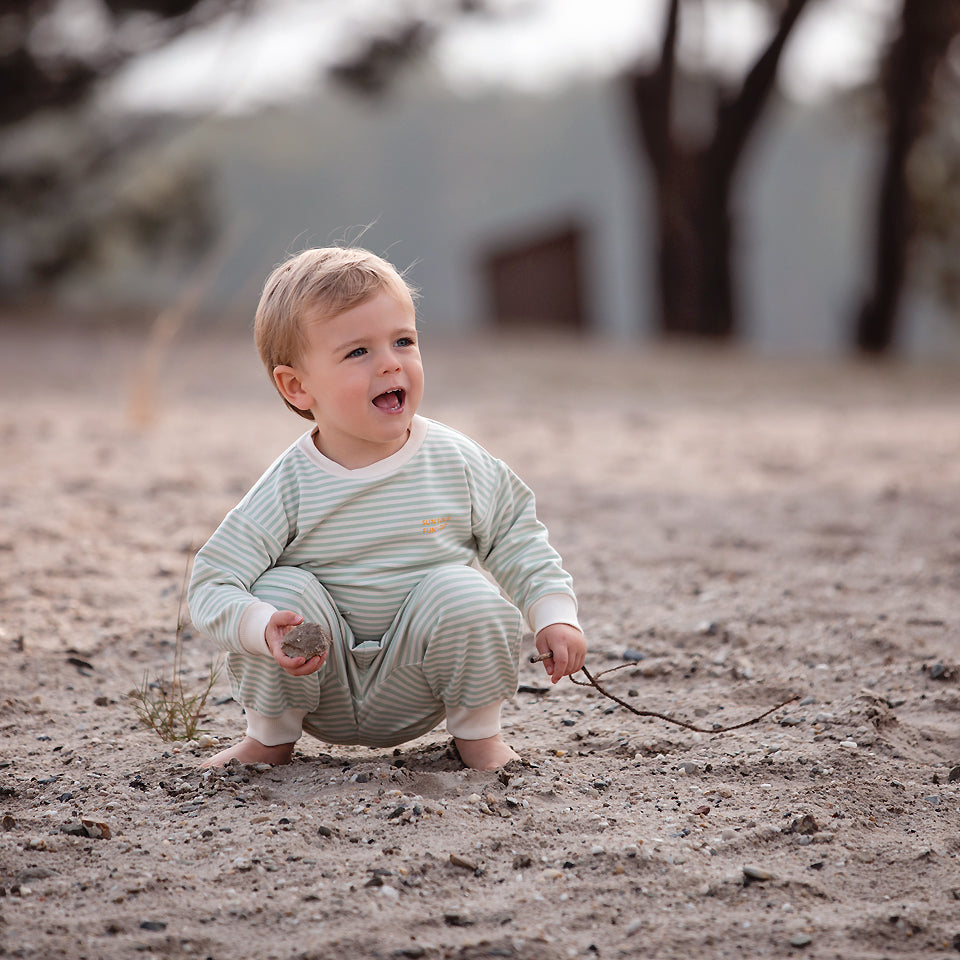 See You at Six Horizontals 05 French Terry Whisper Beige