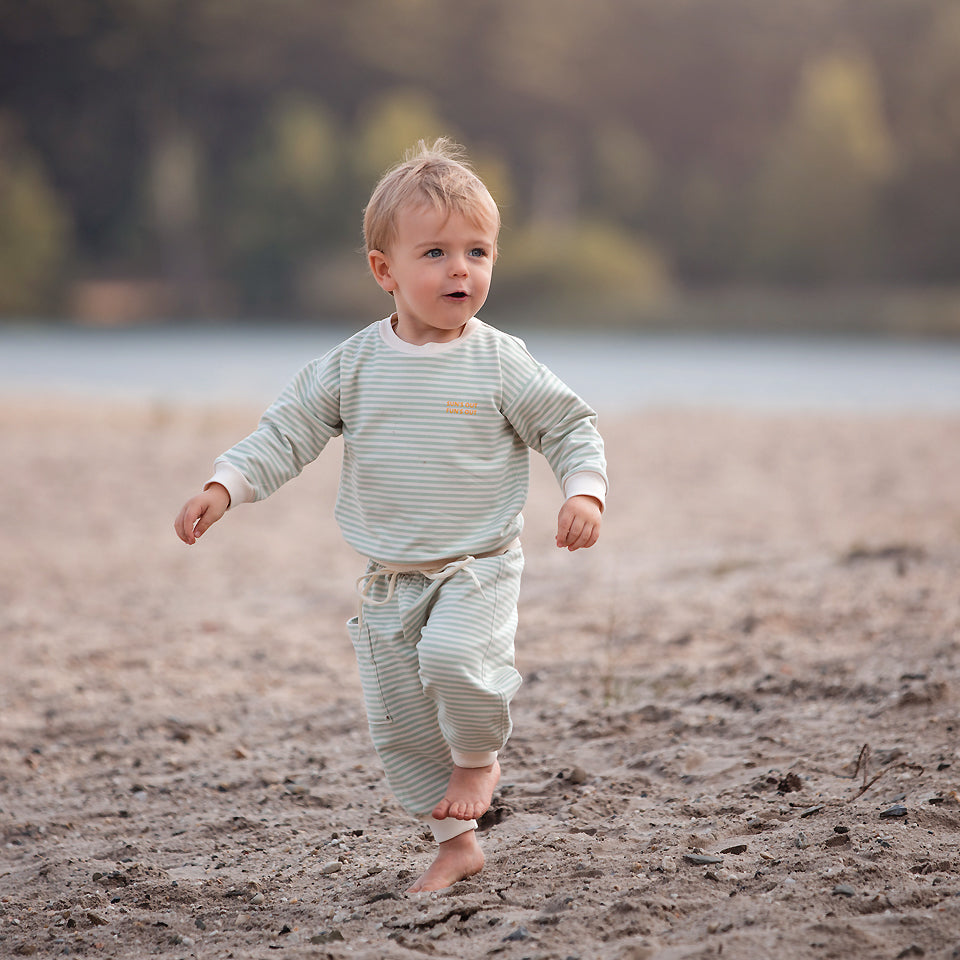 See You at Six Horizontals 05 French Terry Whisper Beige