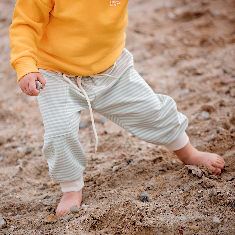 See You at Six Horizontals 05 French Terry Whisper Beige