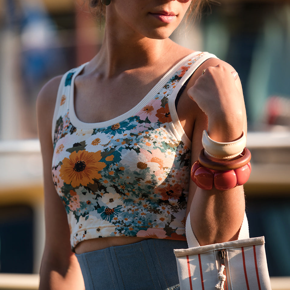 See You At Six Whisper Beige Ribbing