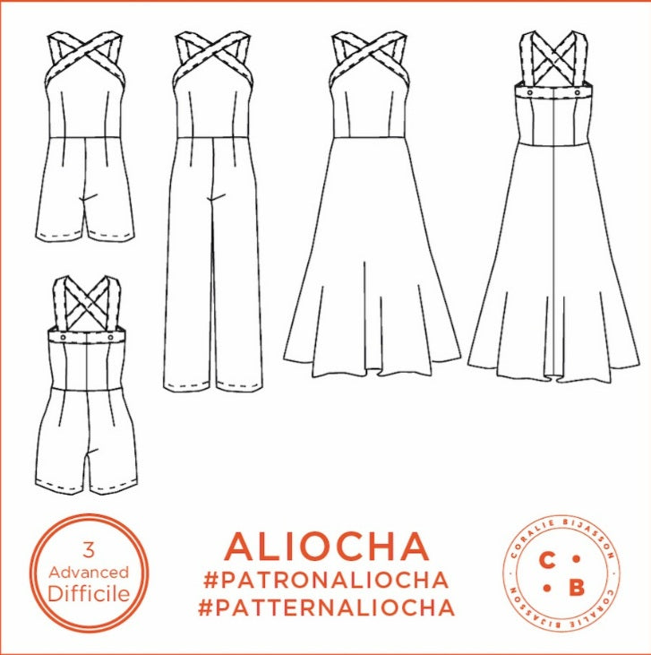 Coralie Bijasson Aliocha Dress And Jumpsuit Pattern