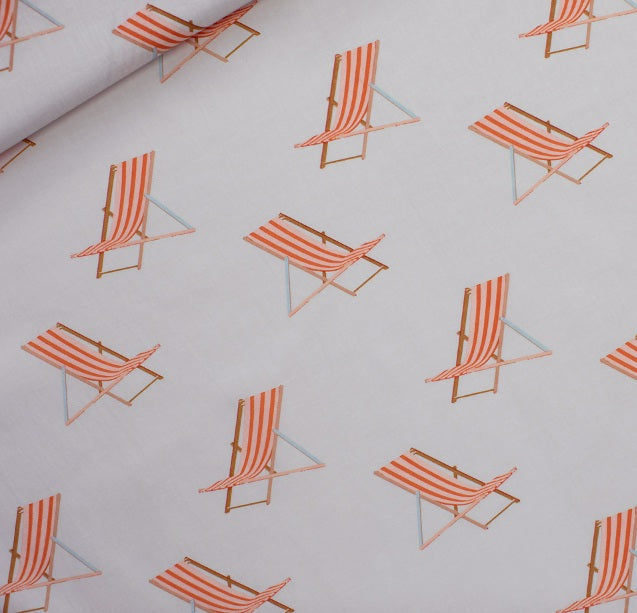 See You At Six Beach Chairs Cotton