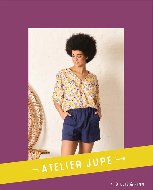 Atelier Jupe Billie top and Finn shorts