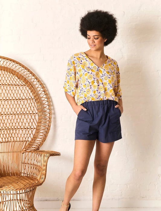 Atelier Jupe Billie top and Finn shorts