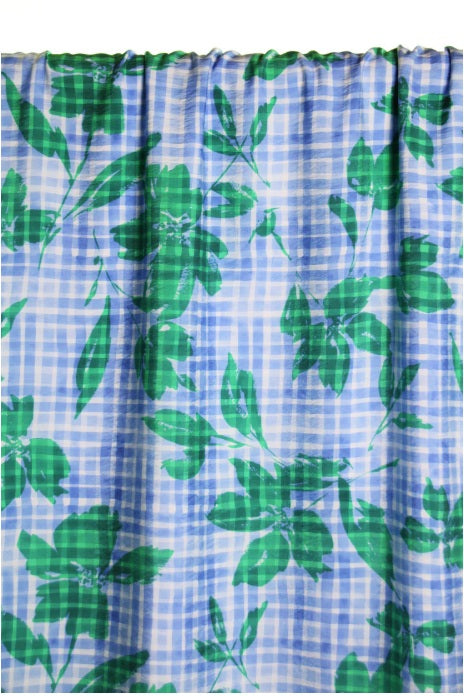 Atelier Jupe soft textured check viscose