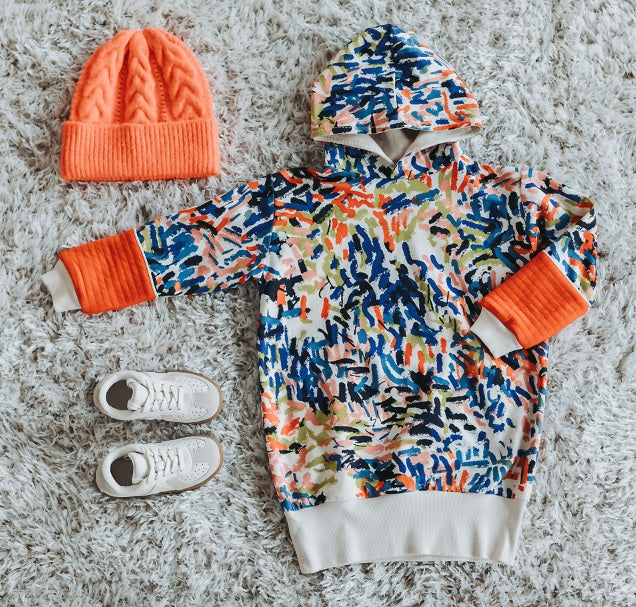 See You At Six Paint Fun French Terry