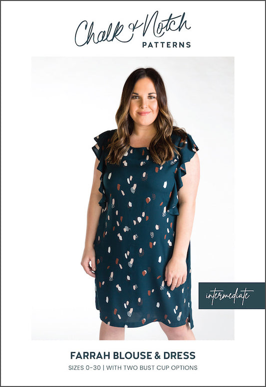 Chalk and Notch Farrah Blouse and Dress