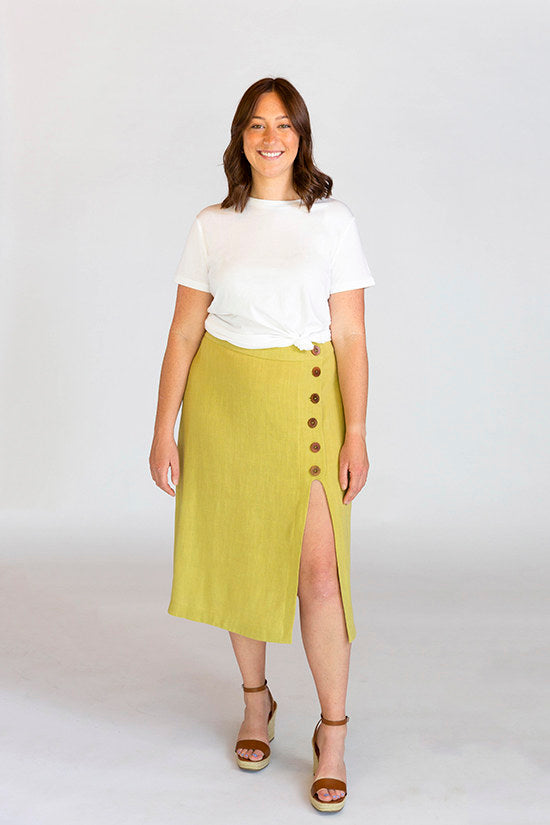 Chalk and Notch Evelyn skirt