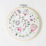 Hawthorne Handmade Folk Blossom Embroidery Kit