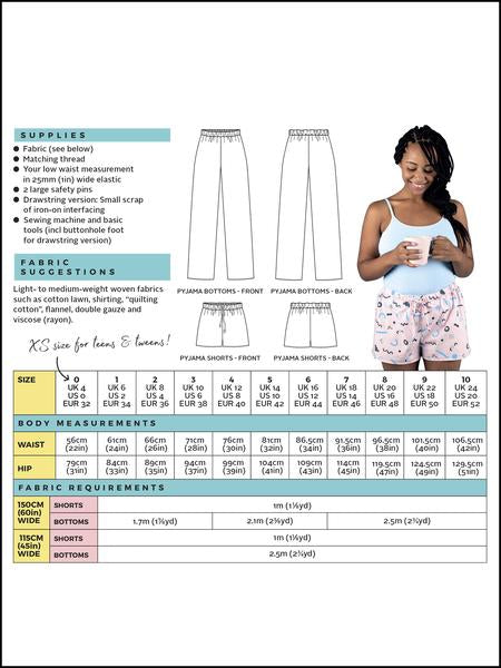 High waisted pyjama bottoms best sale