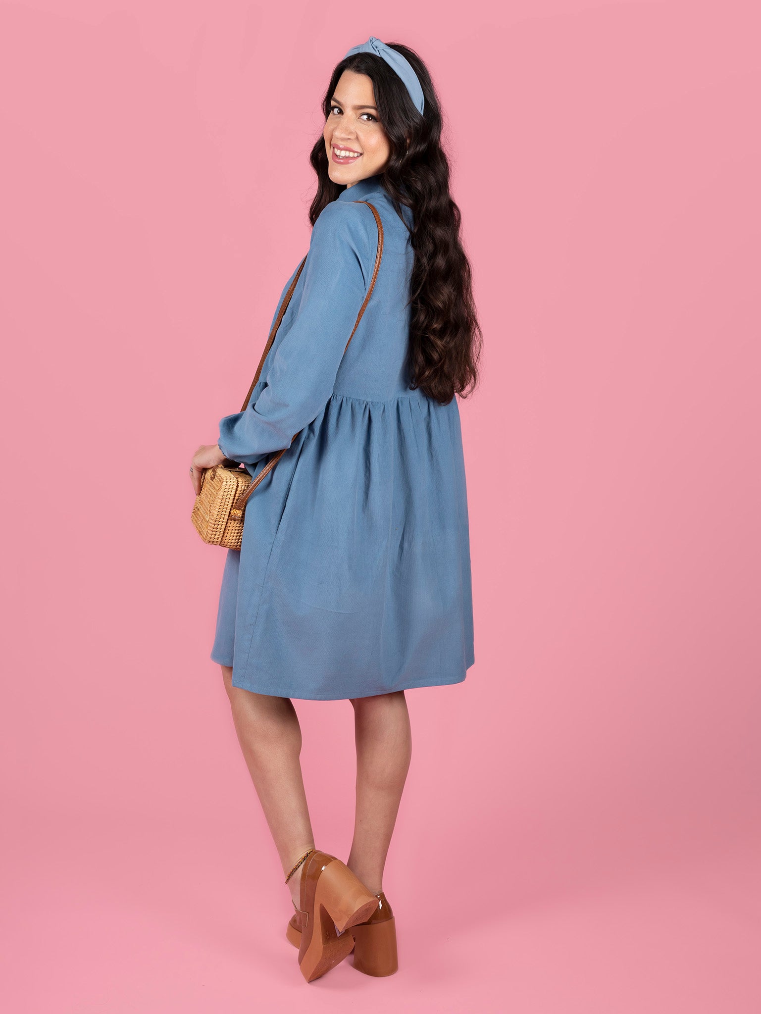 Tilly and the Buttons Lyra dress Stitch and Stash Ltd