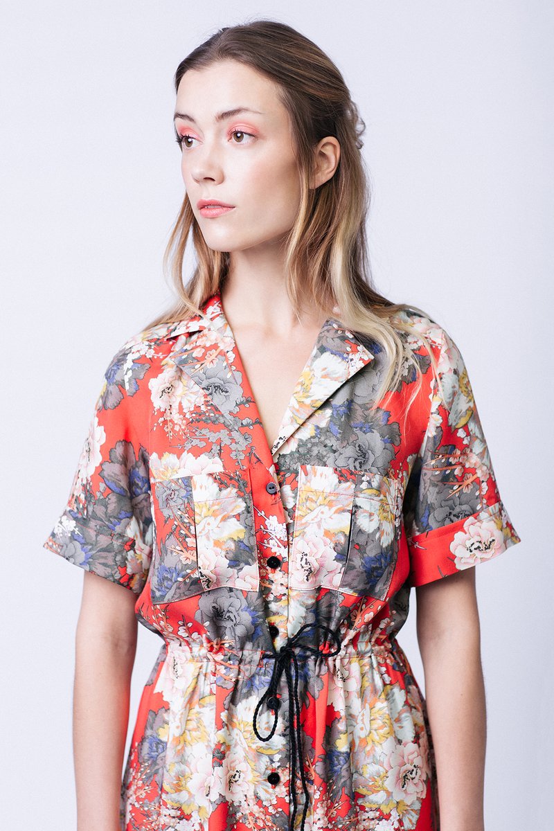 Named Patterns Reeta shirtdress