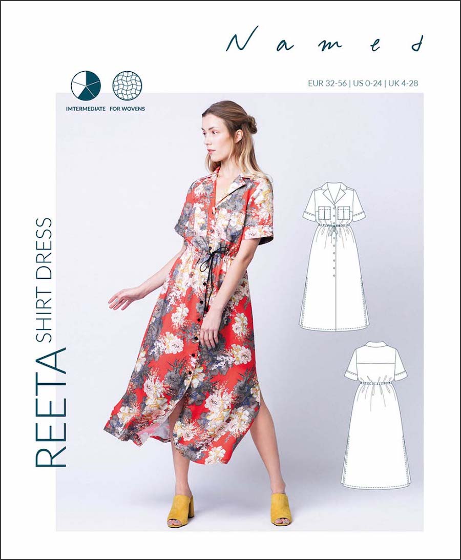 Named Patterns Reeta shirtdress