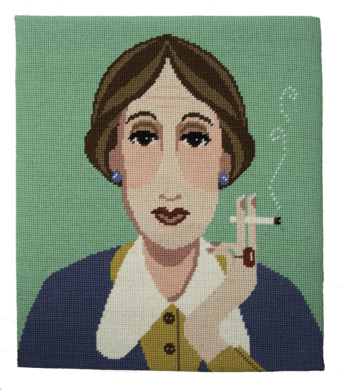 Tapestry kit - Virginia Woolf